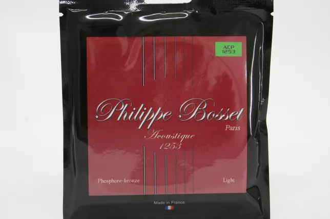 PHILIPPE BOSSET Akustik-Gitarrensaiten Phosphor-Bronze