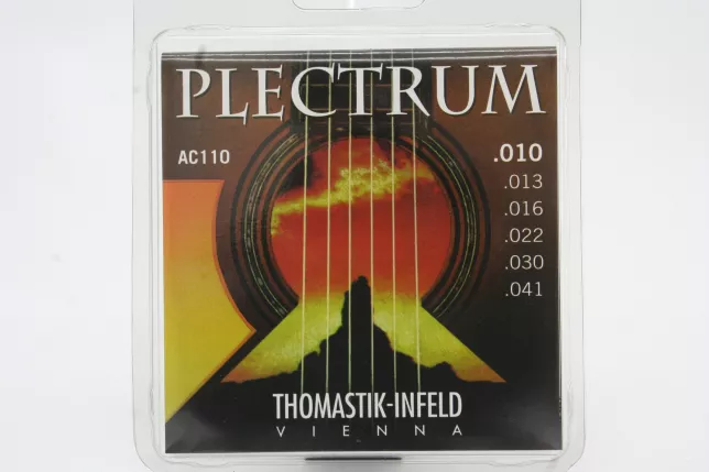 PLECTRUM Acoustic Guitar Strings Polished Bronze Flatwound