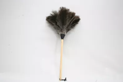 Piano Feather Duster Ostrich Feathers 70cm Gray